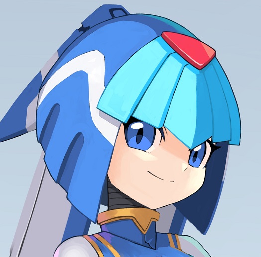 fairy leviathan (mega man and 1 more) drawn by tesshii_(riza4828)