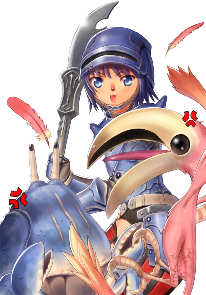 adventurer and colibri (final fantasy and 1 more) drawn by taisai_soft