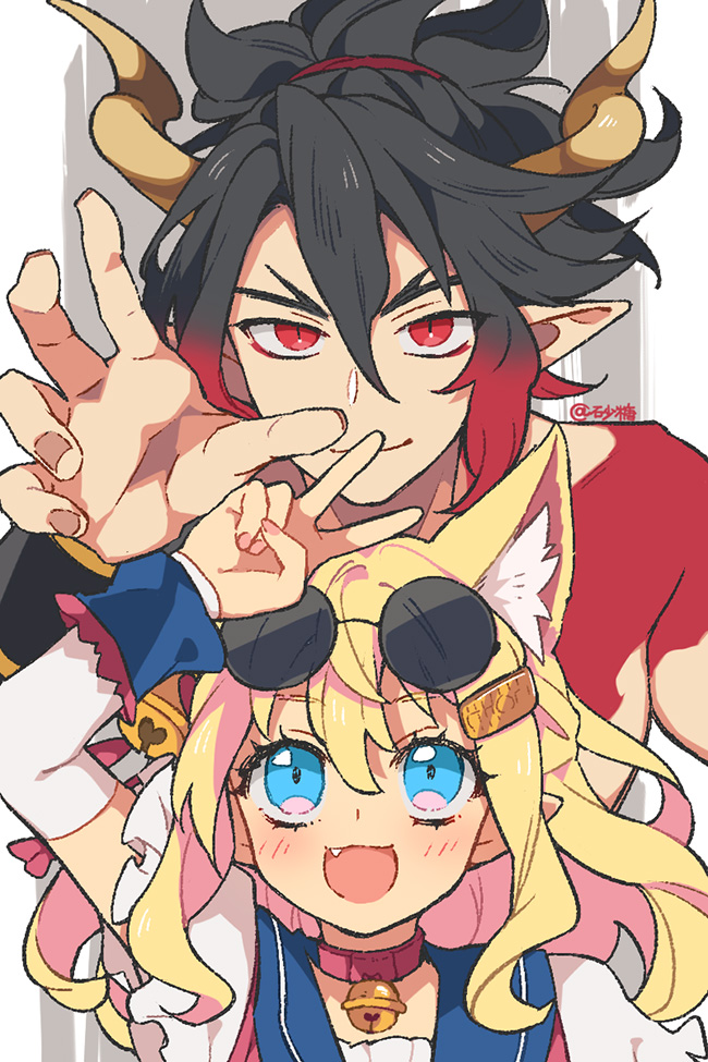pirilika and fuji (disgaea and 1 more) drawn by sat0_u0