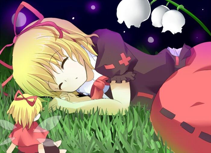 medicine melancholy and su-san (touhou) drawn by mai_yukari