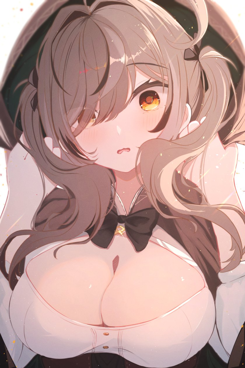 nanashi mumei (hololive and 1 more) drawn by holly_(ruptonotty)