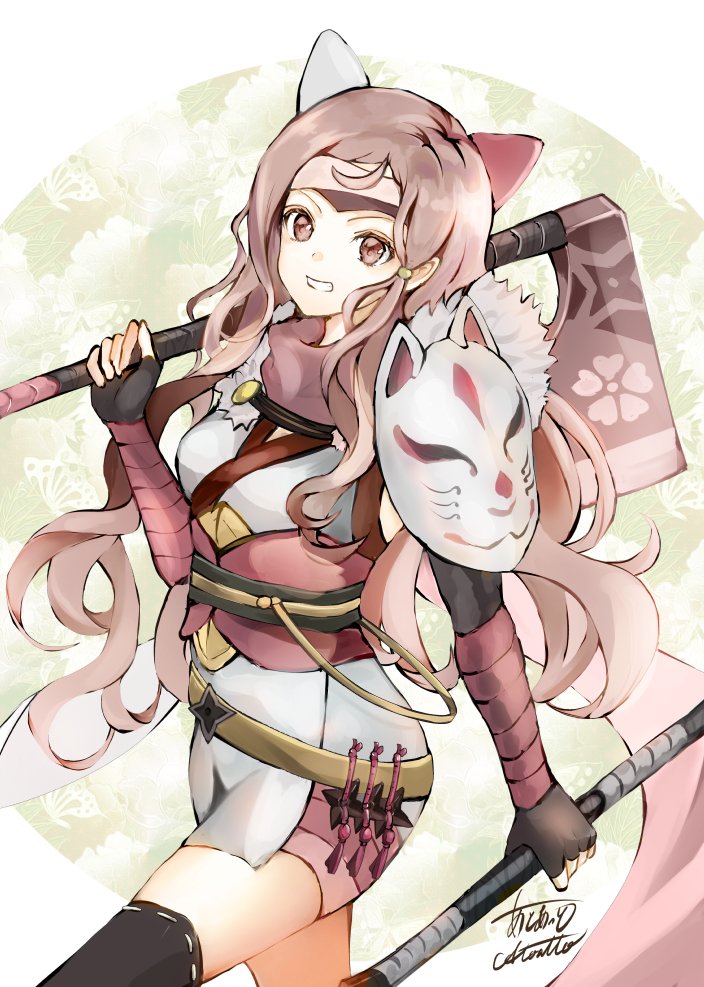 hana (fire emblem and 2 more) drawn by atoatto