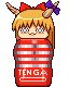 ibuki suika (touhou and 1 more) drawn by hinuma