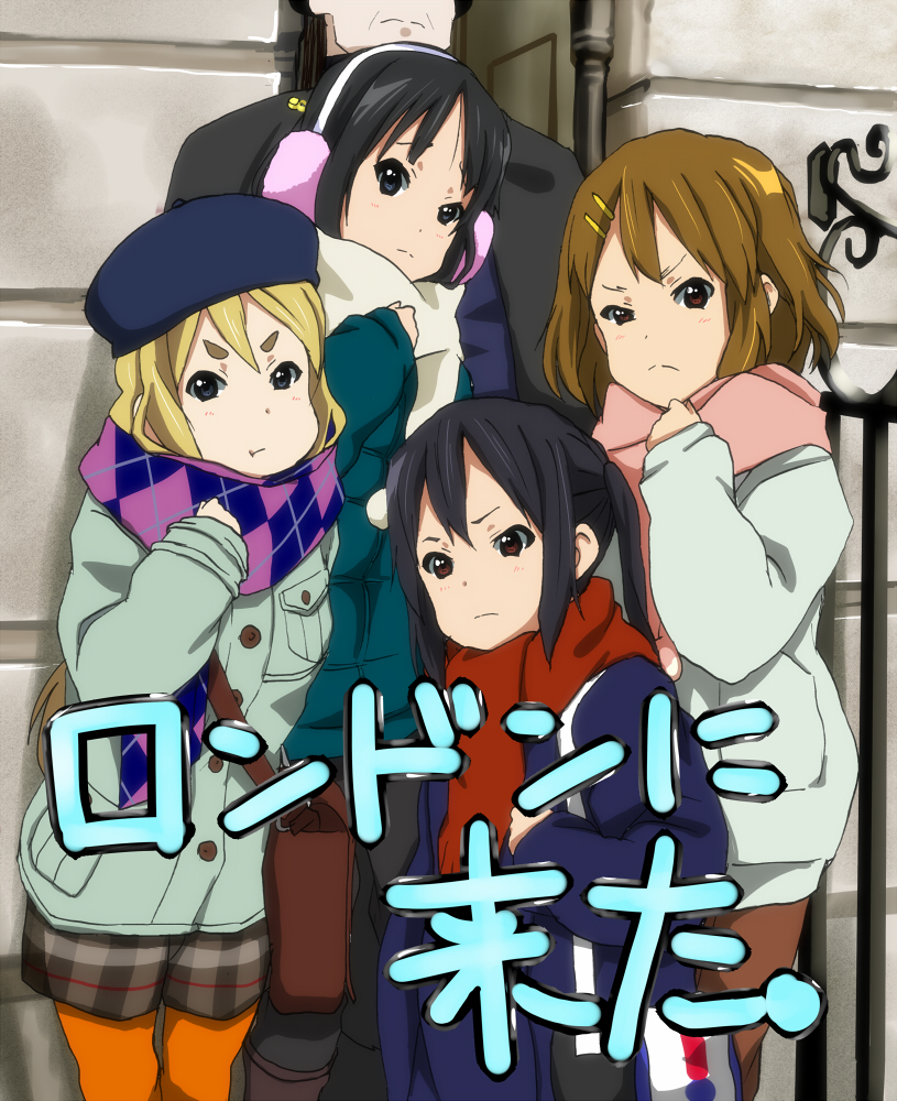 akiyama mio, nakano azusa, hirasawa yui, and kotobuki tsumugi (k-on! and 1 more) drawn by watanore
