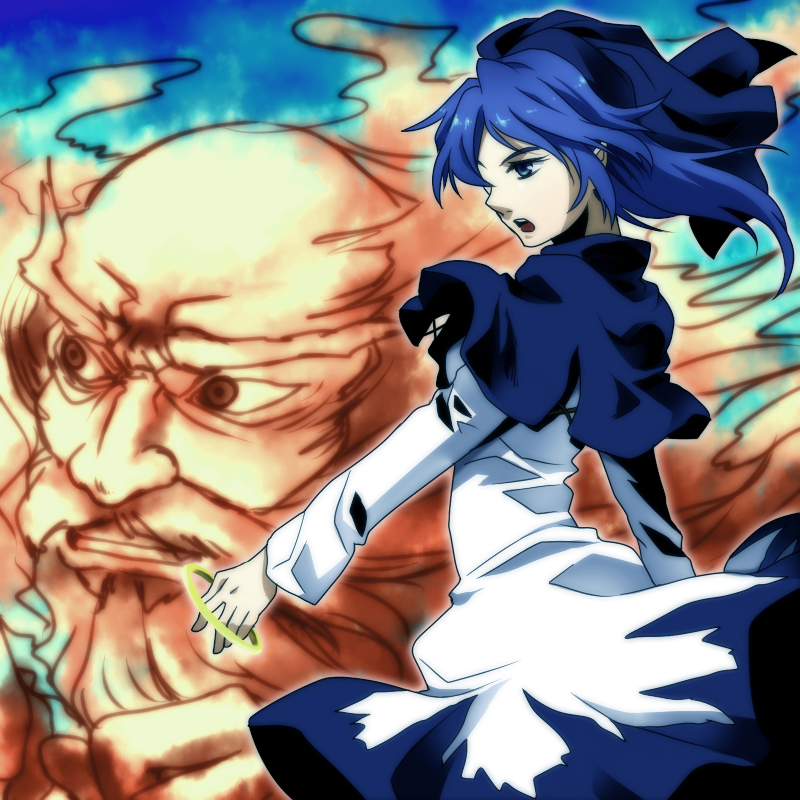 kumoi ichirin and unzan (touhou) drawn by re_ghotion