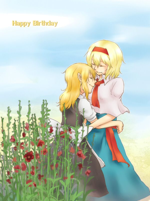 kirisame marisa and alice margatroid (touhou) drawn by fuji_tsugu
