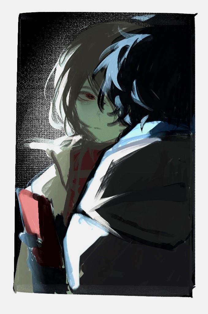 amamiya ren and akechi gorou (persona and 2 more) drawn by mieii12