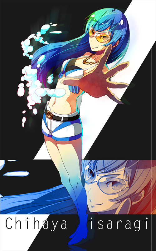 kisaragi chihaya (idolmaster) drawn by pos_(shiratama-ya)