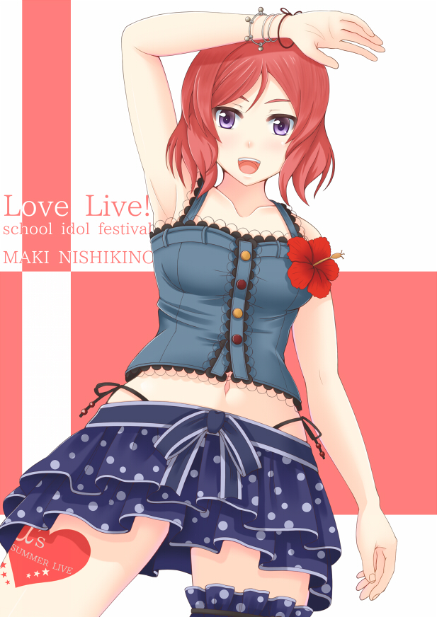 nishikino maki (love live! and 2 more) drawn by sano_souichi
