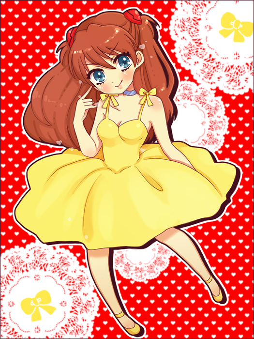 souryuu asuka langley (neon genesis evangelion and 2 more) drawn by pinkmm
