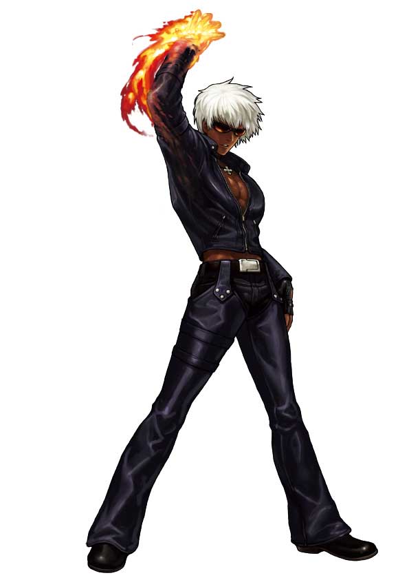 k' (the king of fighters and 1 more) drawn by ogura_eisuke