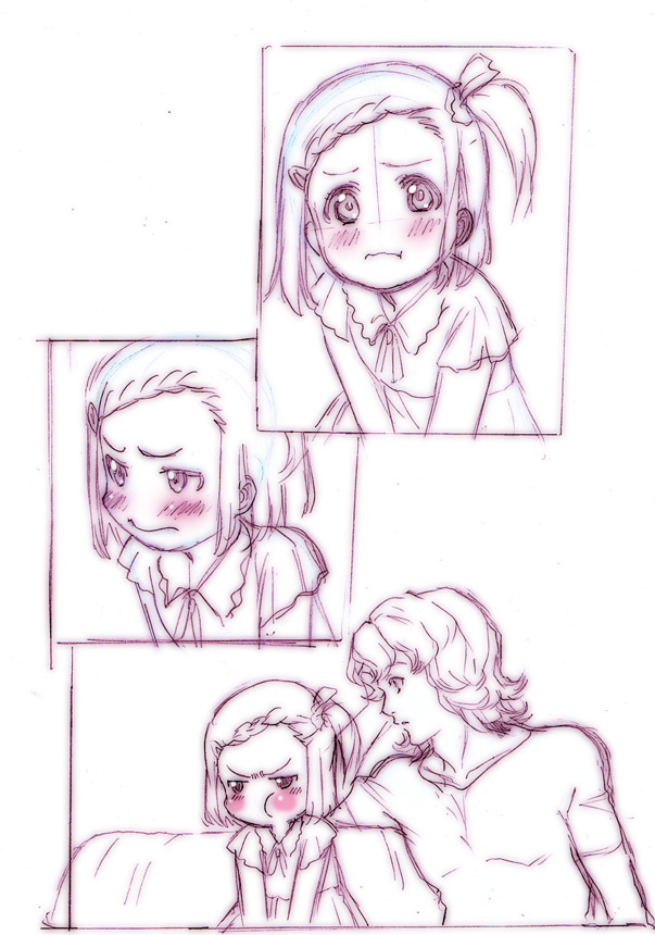 barnaby brooks jr. and kaburagi kaede (tiger & bunny) drawn by nishida_asako