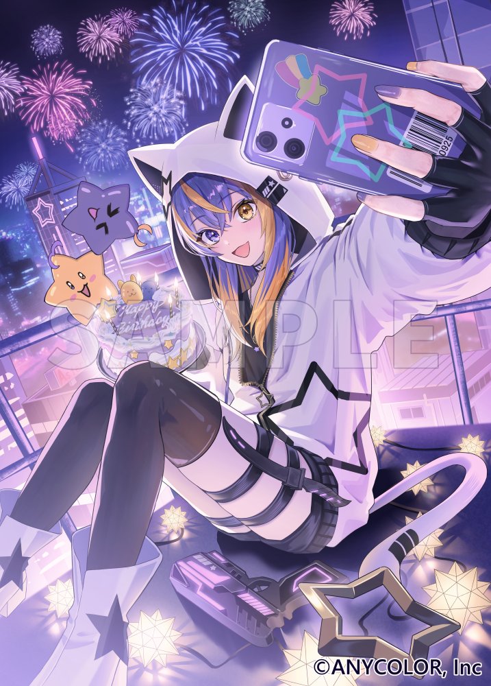 aster arcadia (nijisanji and 1 more) drawn by komiya_latte