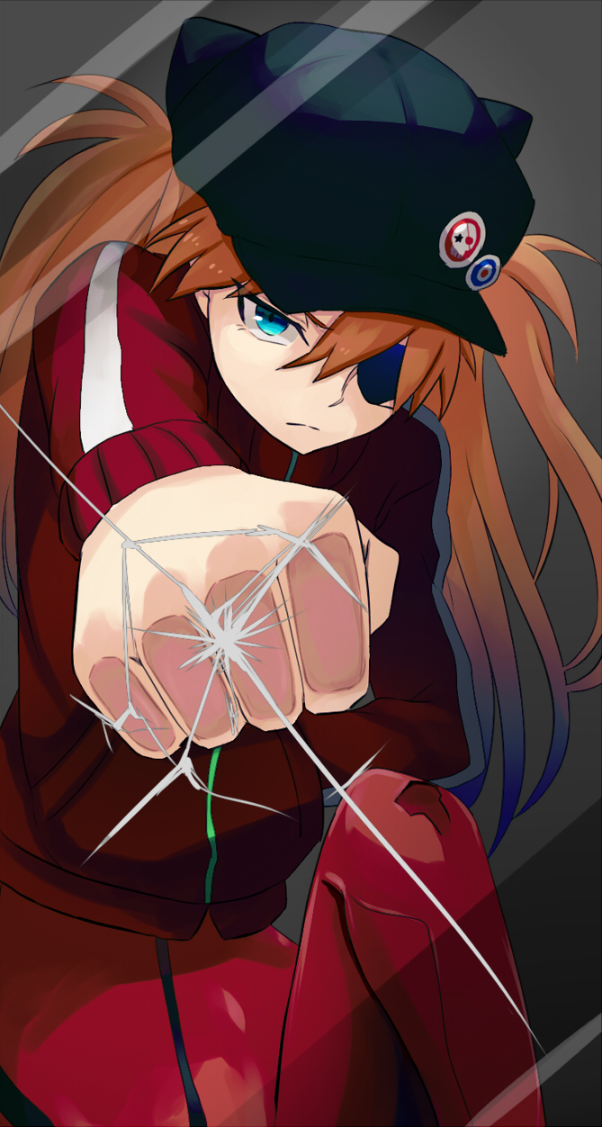 souryuu asuka langley (neon genesis evangelion and 2 more) drawn by kamiya_ryuu