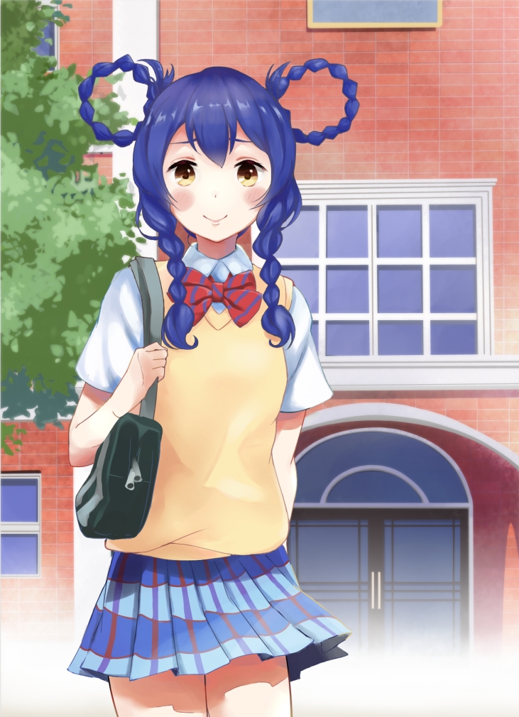 sonoda umi (love live! and 1 more) drawn by chiyun