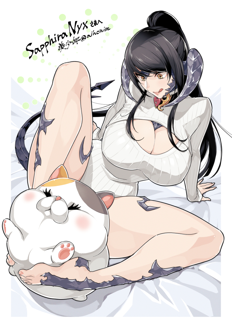 warrior of light, sapphira nyx, and fat cat (final fantasy and 1 more) drawn by minchia