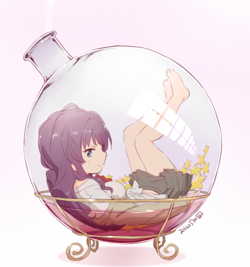 ichinose shiki (idolmaster and 1 more) drawn by nagian