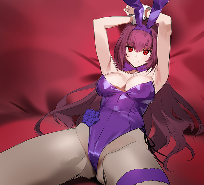 scathach (fate and 1 more) drawn by yd_(orange_maru)