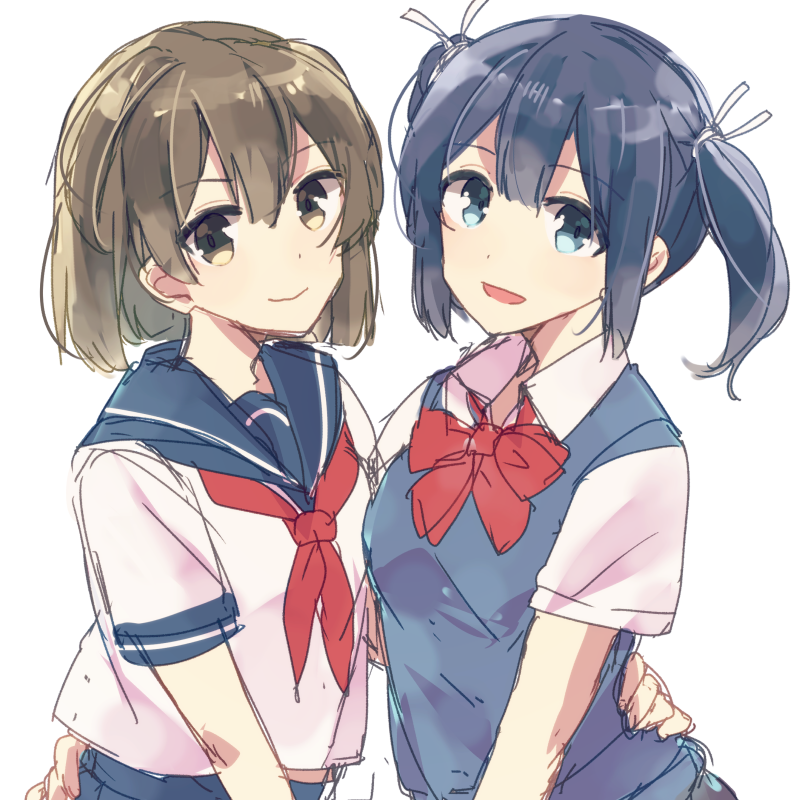 souryuu and hiryuu (kantai collection) drawn by komachi_narota