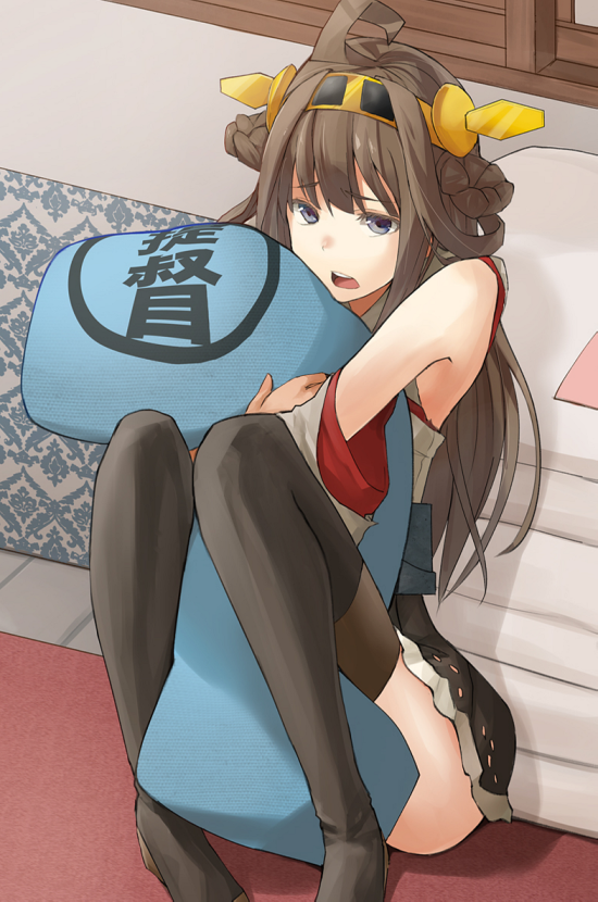 kongou (kantai collection) drawn by kaze_(kazesan) and rane_(etsu)