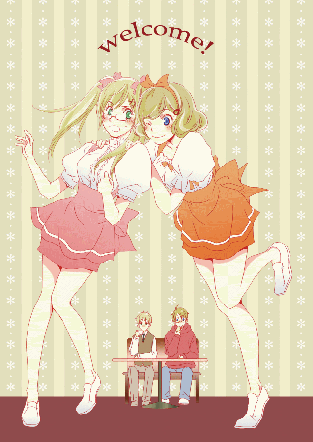 america and united kingdom (axis powers hetalia) drawn by akimi