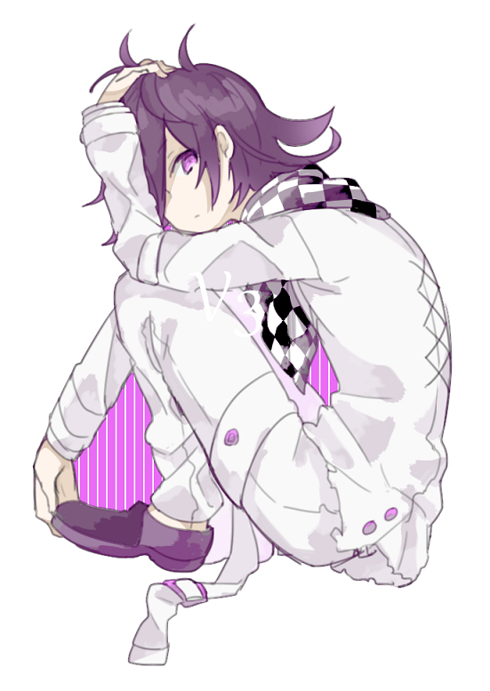 oma kokichi (danganronpa and 1 more) drawn by touya_mizuki