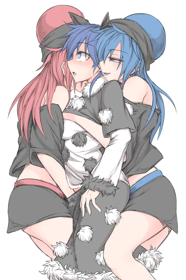 hecatia lapislazuli and doremy sweet (touhou) drawn by kuroba_rapid