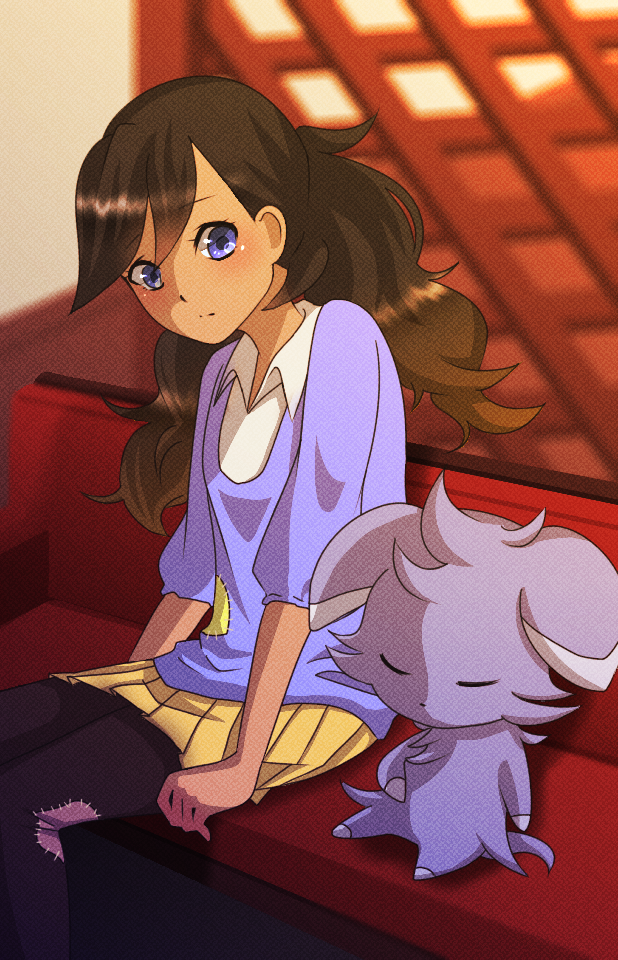 espurr and emma (pokemon and 1 more) drawn by zyagaimonoheya