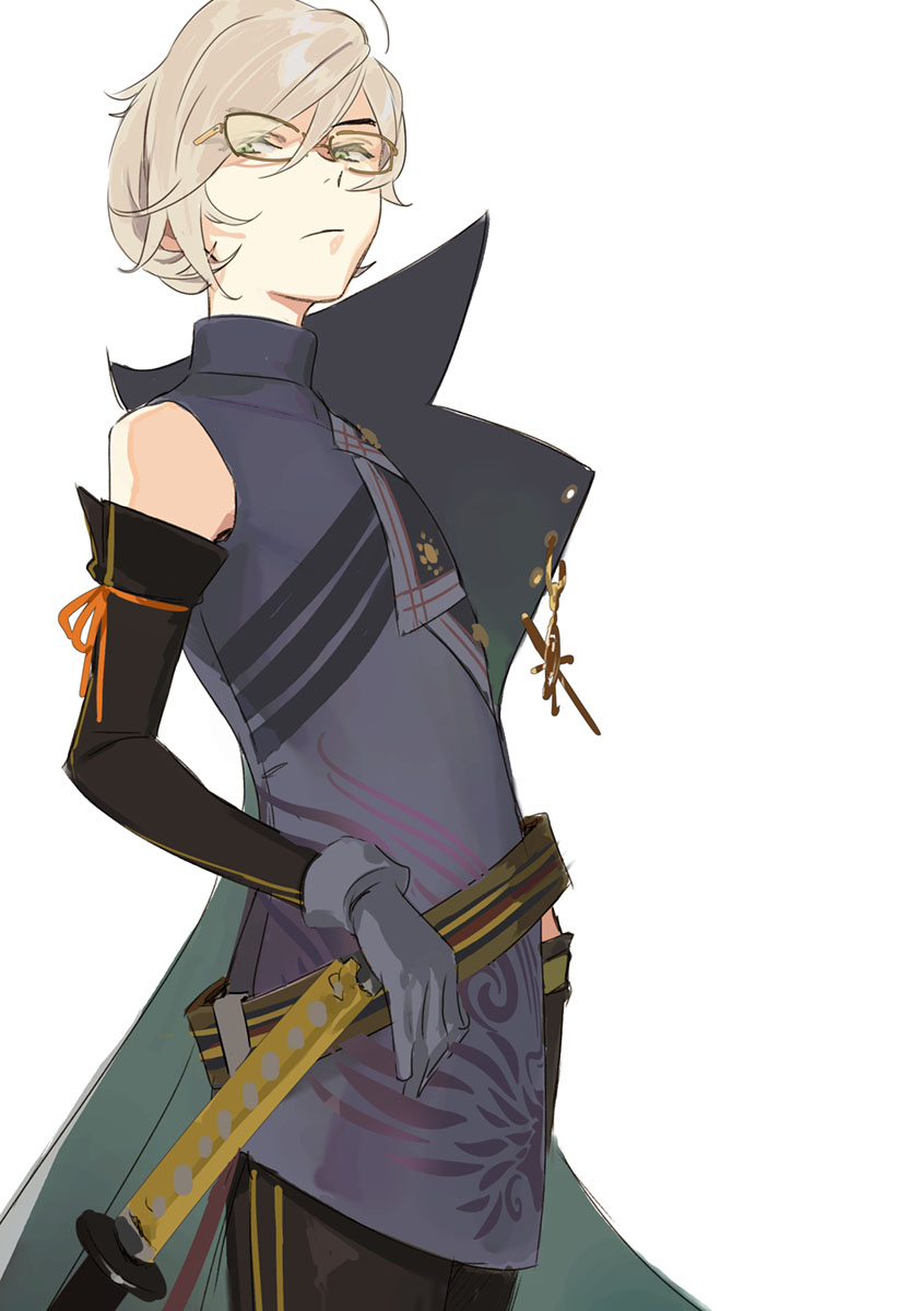 ishida mitsunari (fate and 1 more) drawn by pako_(pakosun)