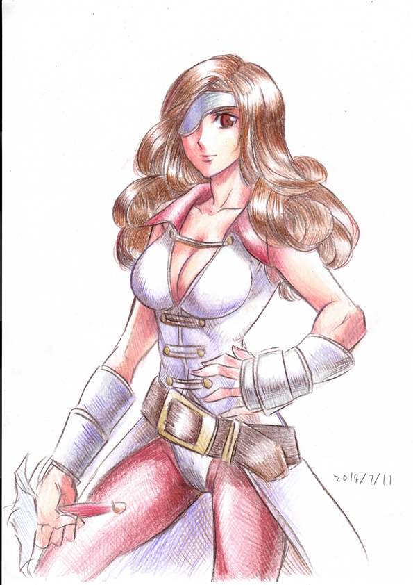 beatrix (final fantasy and 1 more) drawn by sio2_(nisankakeiso)
