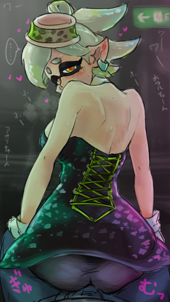marie (splatoon and 1 more) drawn by kabeu_mariko