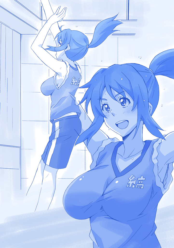 miyamizu mitsuha and tachibana taki (kimi no na wa. and 1 more) drawn by ponpon