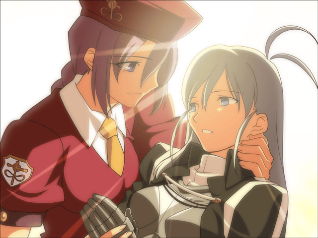 sion eltnam, sion eltnam atlasia, and riesbyfe stridberg (tsukihime and 1 more) drawn by takeuchi_takashi