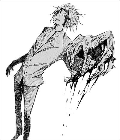 nougami neuro (majin tantei nougami neuro) drawn by tomo_(sjim)