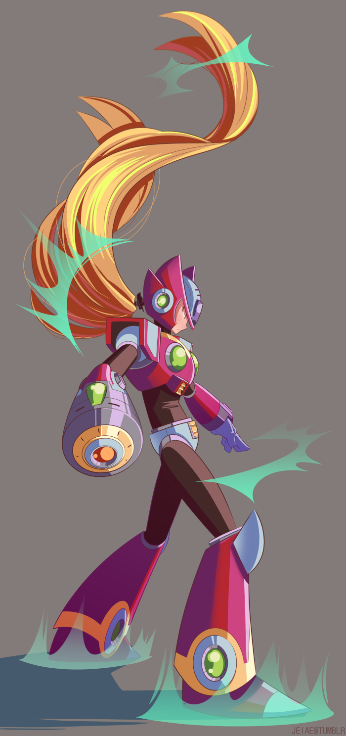 zero (mega man and 1 more) drawn by jason_allen