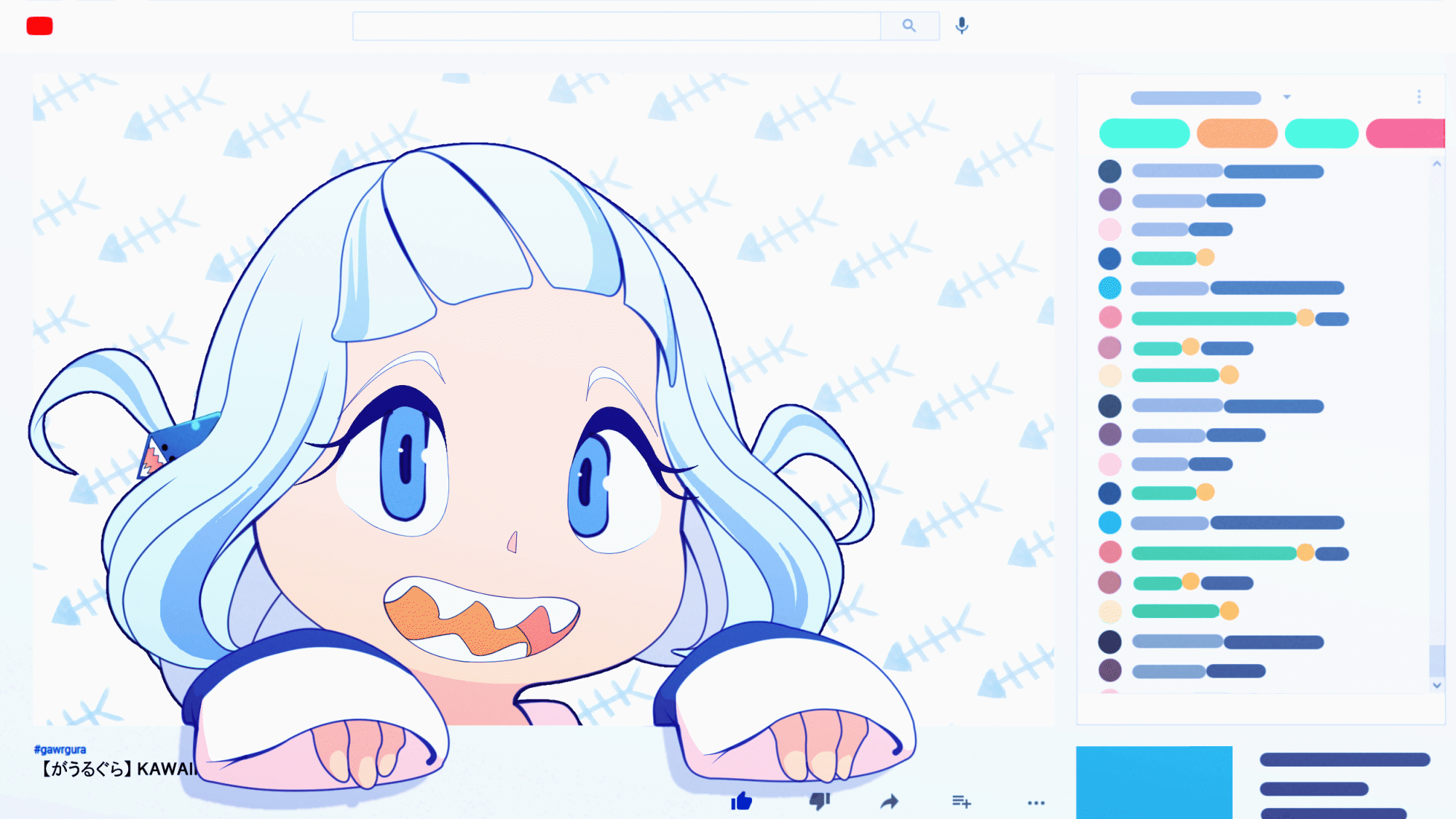 gawr gura (hololive and 2 more) drawn by theobrobine