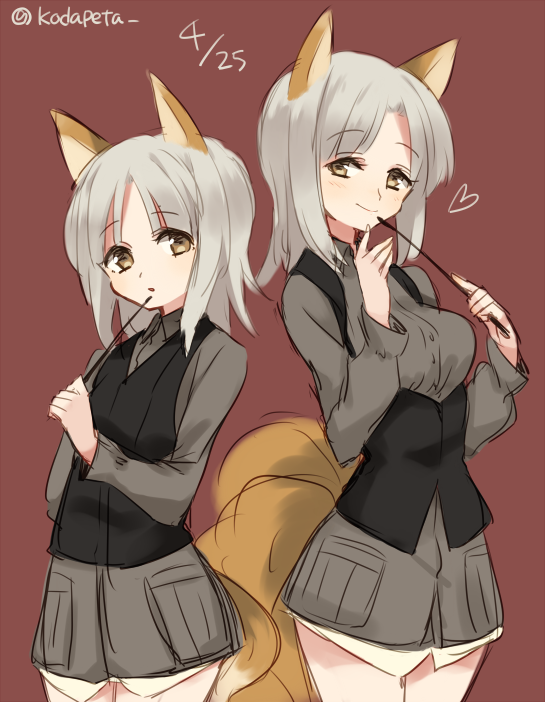 edytha rossmann (world witches series and 1 more) drawn by kodamari