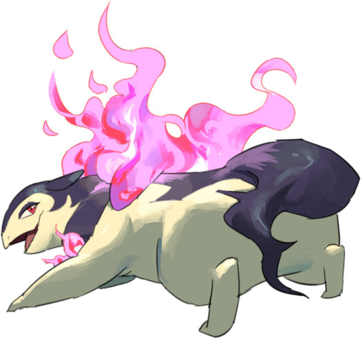 hisuian typhlosion (pokemon) drawn by e_volution