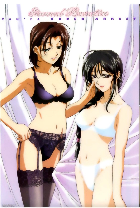 tsujimoto natsumi and kobayakawa miyuki (taiho shichauzo) drawn by nakajima_atsuko