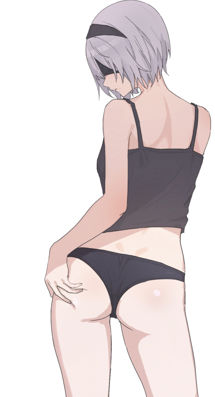2b (nier and 1 more) drawn by bario
