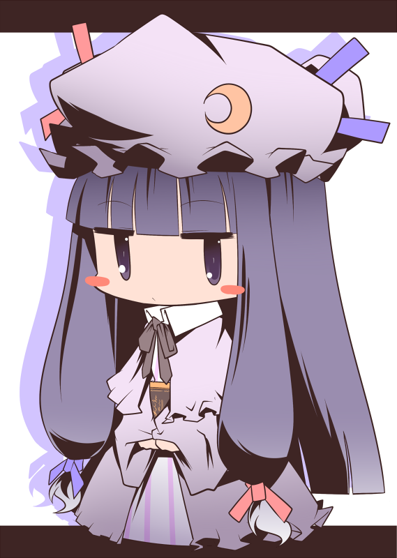 patchouli knowledge (touhou) drawn by mori_no_kaeru