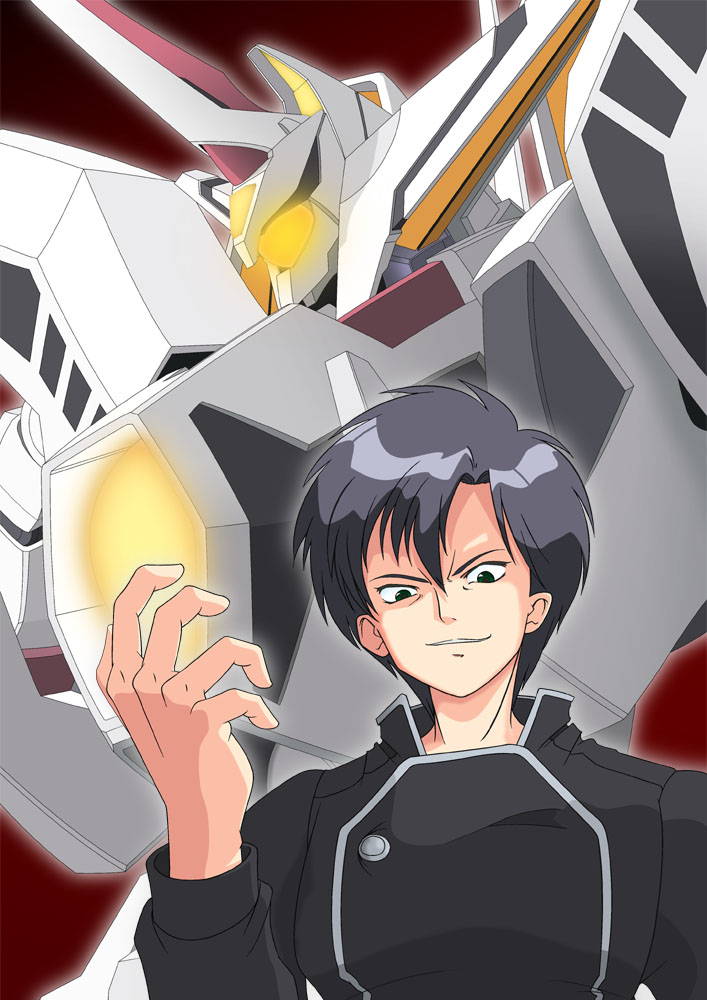 zeorymer, akitsu masato, and kihara masaki (hades project zeorymer) drawn by ayakaze_satsuki