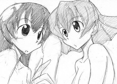 tanabe ryou and himuro fuu (sketchbook full colors)