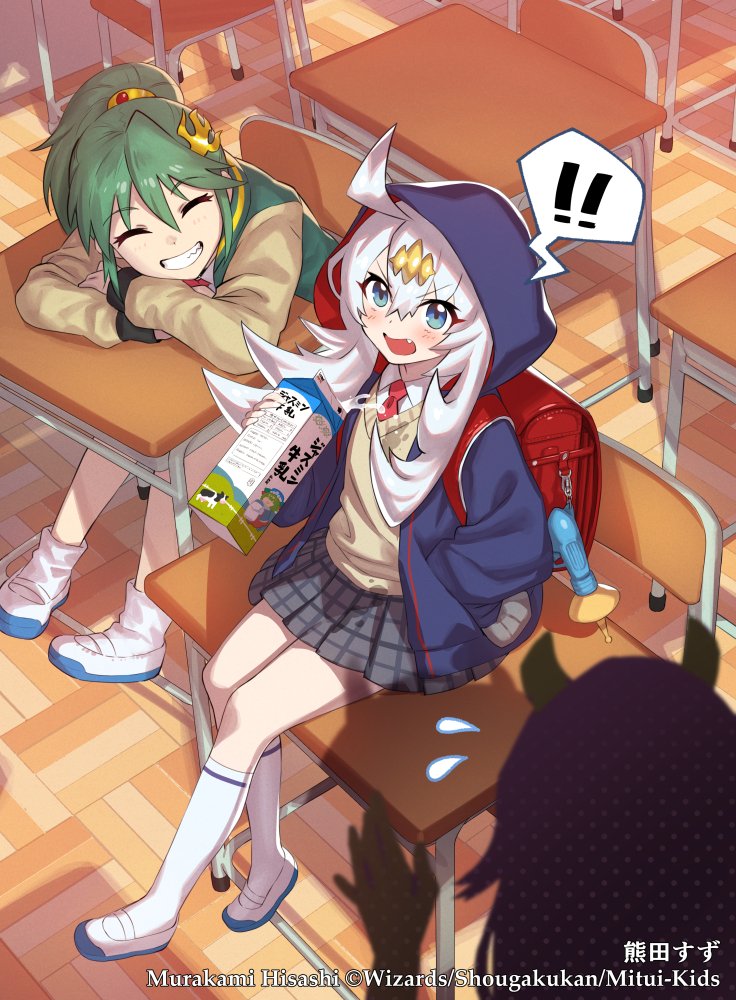 kumada suzu and chifuin gyai (duel masters and 1 more) drawn by murakami_hisashi