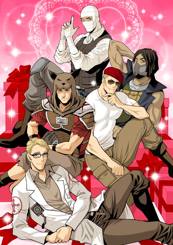 craig boone, joshua graham, arcade gannon, ulysses, and vulpes inculta (fallout and 1 more) drawn by yukiyanagi