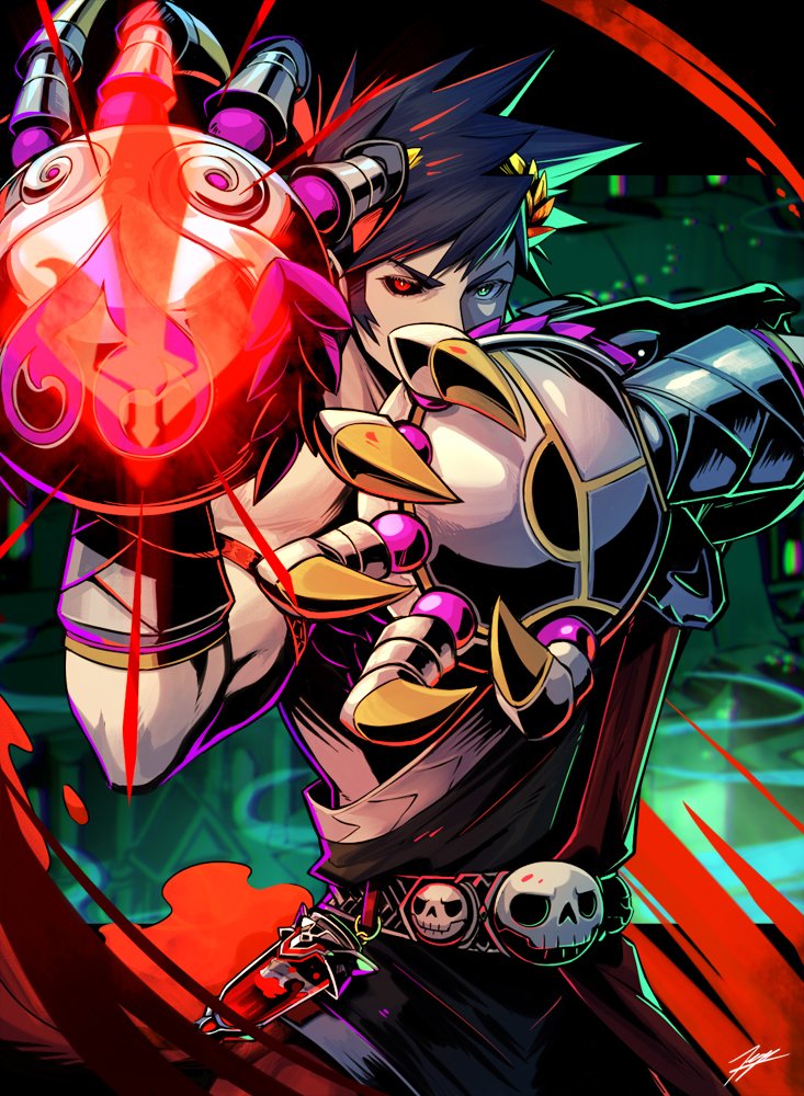 zagreus (hades and 1 more) drawn by tenyo0819