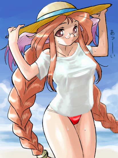 momo (breath of fire and 1 more) drawn by dr.p