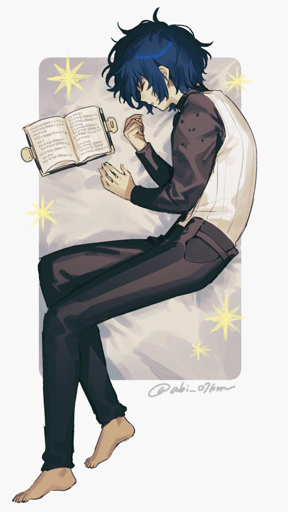 protagonist (metaphor: refantazio) drawn by abi_07km