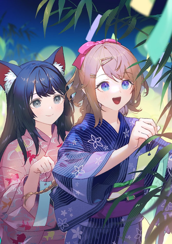 resna sternenlicht and izana kokoschka (atelier and 1 more) drawn by umiu_geso