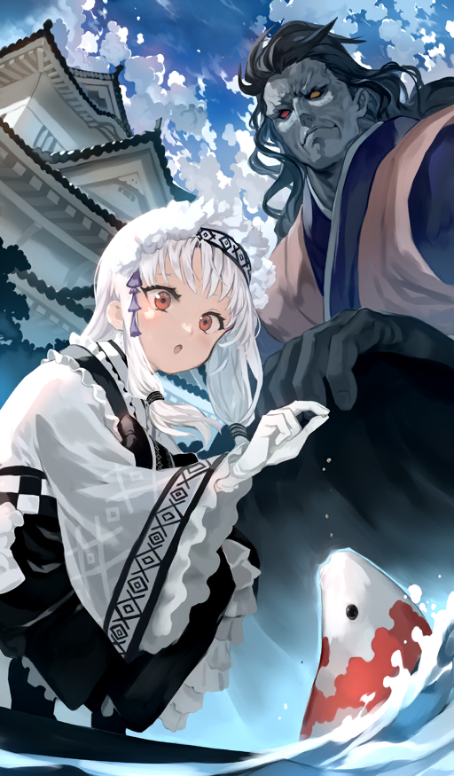 heracles and sitonai (fate and 1 more) drawn by bob_(biyonbiyon)